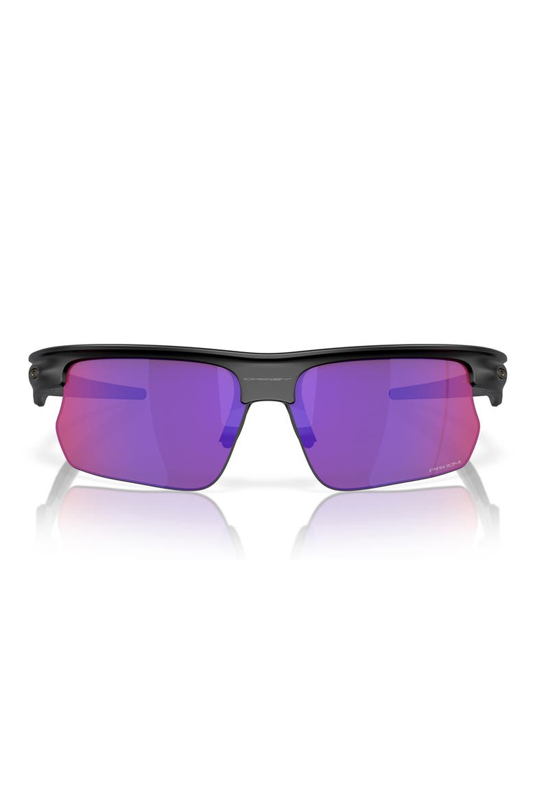 Bisphera 68mm Prizm™ Gradient Oversize Rectangular Sunglasses, Main, color, CRYSTAL GREY