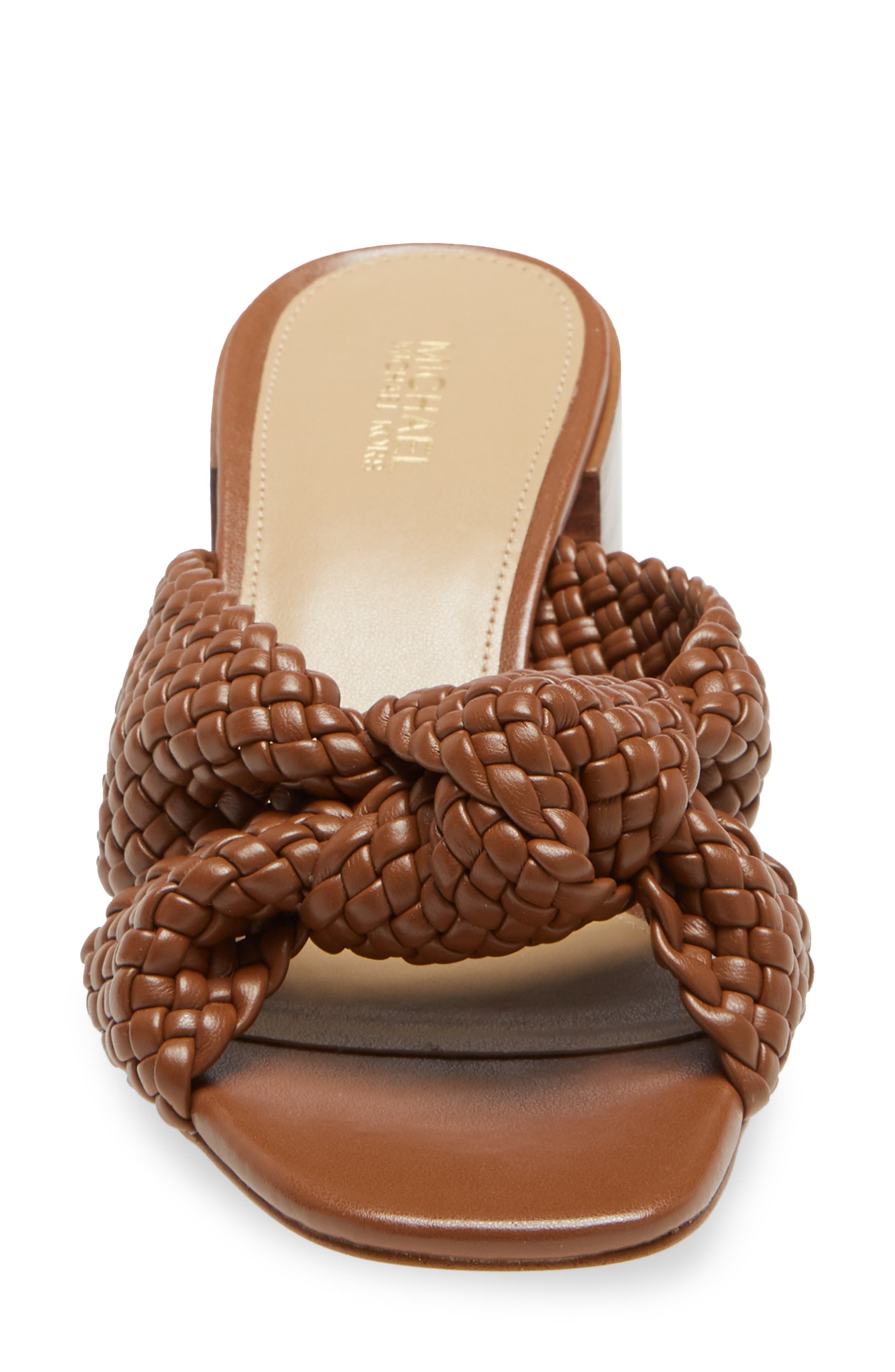 Josie Slide Sandal, Alternate, color, LUGGAGE