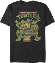 TEENAGE MUTANT NINJA TURTLES Men's Teenage Mutant Ninja Turtles Best Friend Shot Graphic T-Shirt
