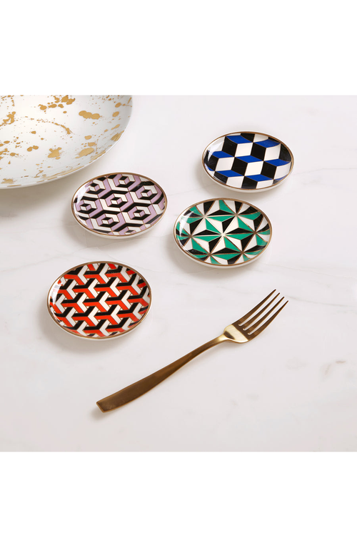 Jonathan Adler Versailles Coaster Set In Multi