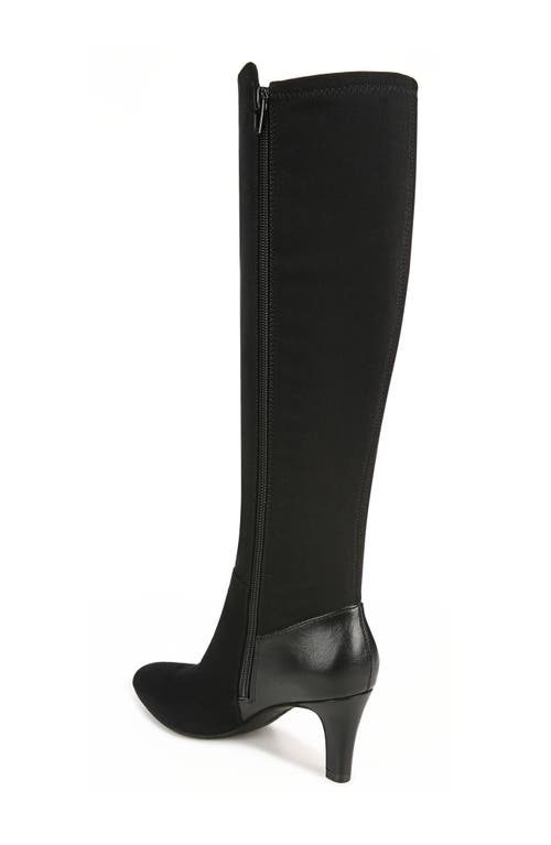 Lifestride Gracie Knee High Boot In Black