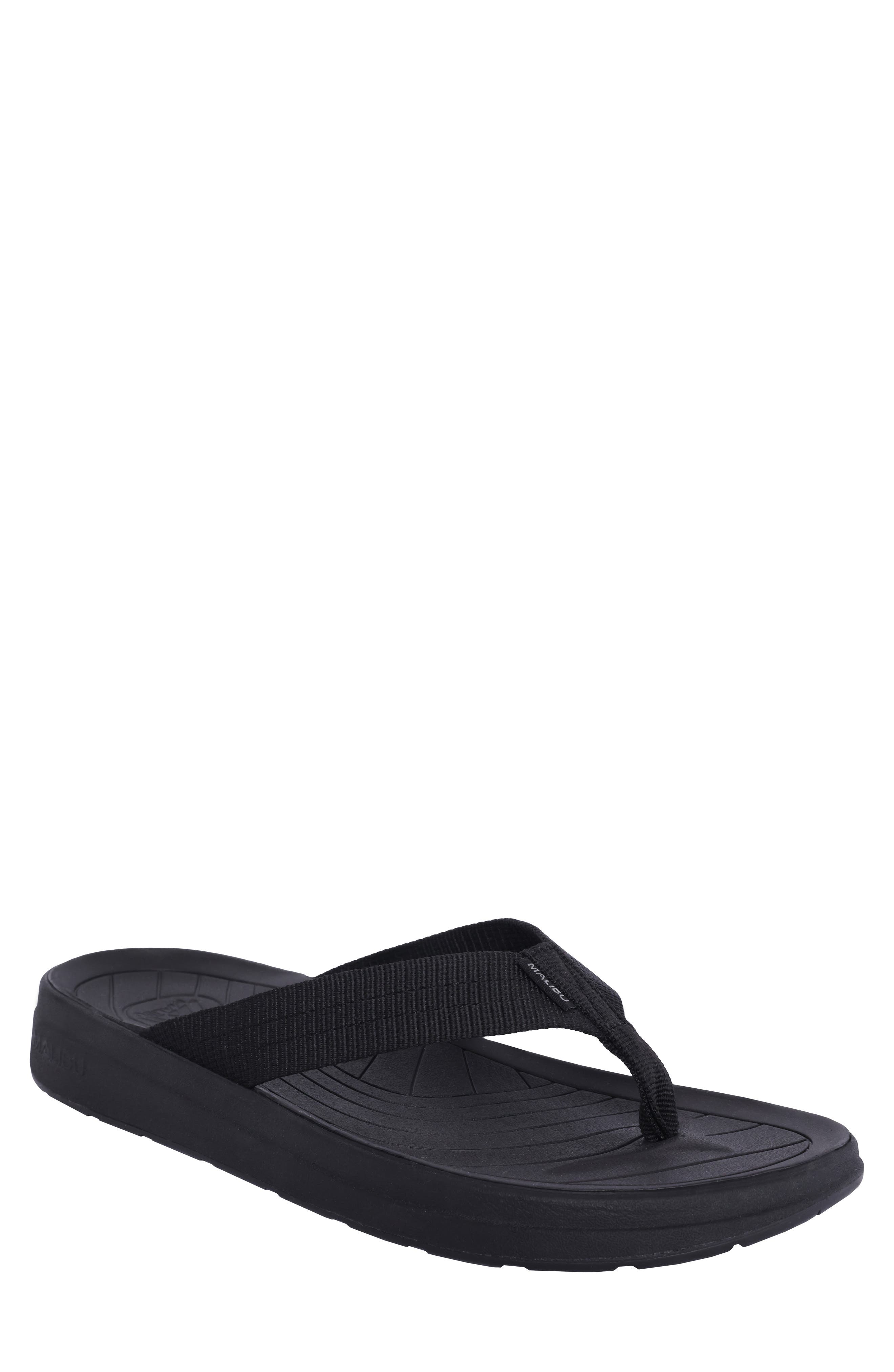 Malibu Sandals Surfrider Flip Flop, Main, color, 