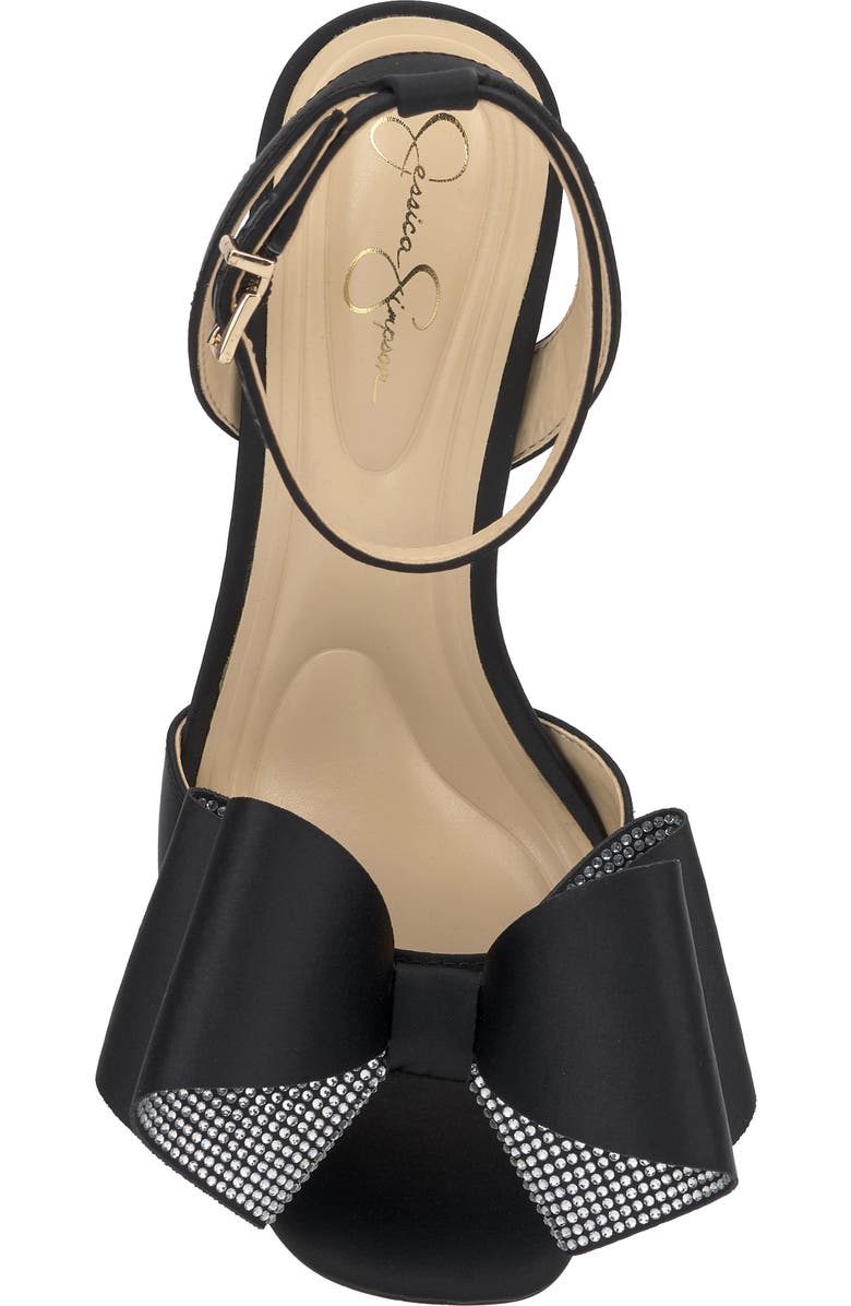 Jessica Simpson Olivine Ankle Strap Sandal, Alternate, color, Black 01