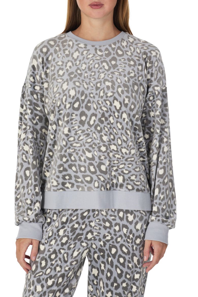 Heart Pajamas, Alternate, color, GREY/ PRINT
