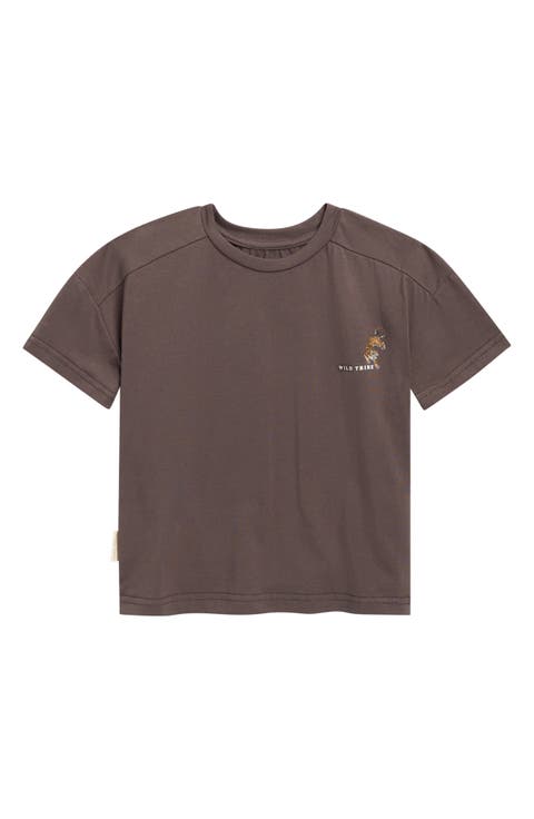 Kids' Wild Tribe Graphic Drop Shoulder Tee