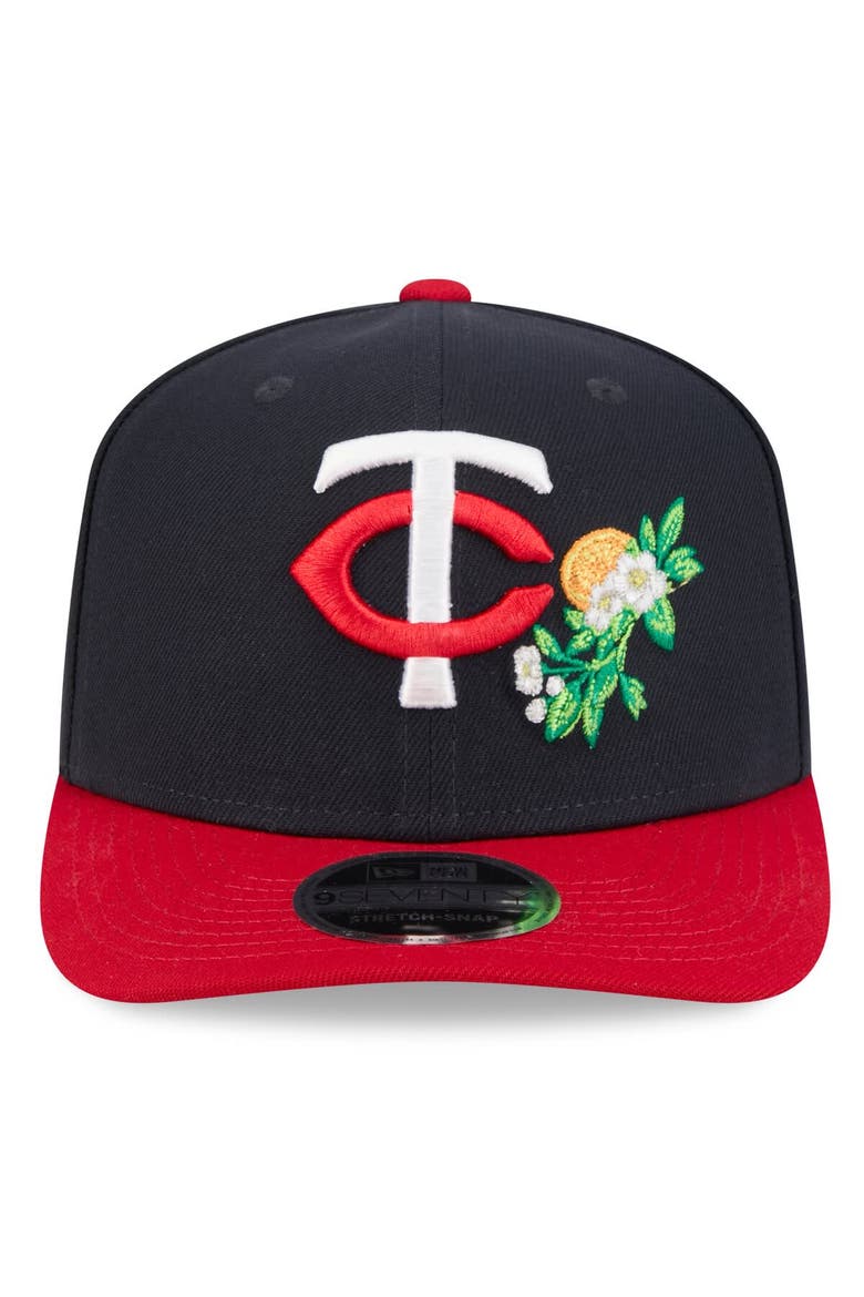 Men's New Era  Navy/Red Minnesota Twins 2026 Spring Training 9SEVENTY Adjustable Hat, Alternate, color, Navy