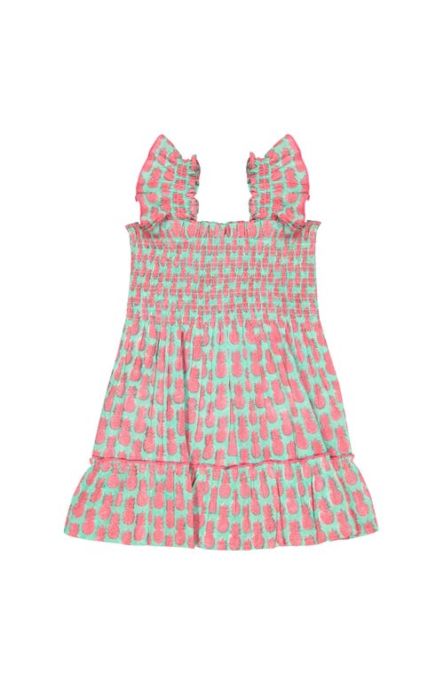 Mer St. Barth Mini Paloma Girl's Dress In Pink