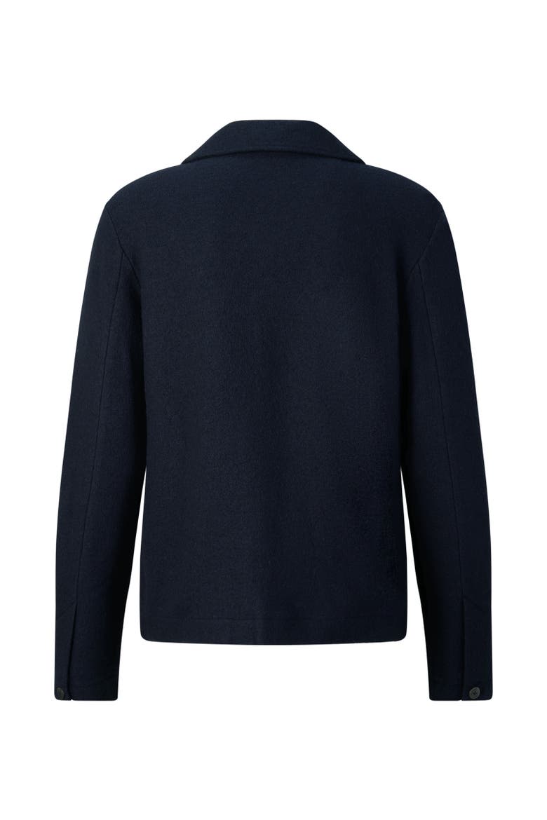 Wool Overshirt Blanco, Alternate, color, Navy blue
