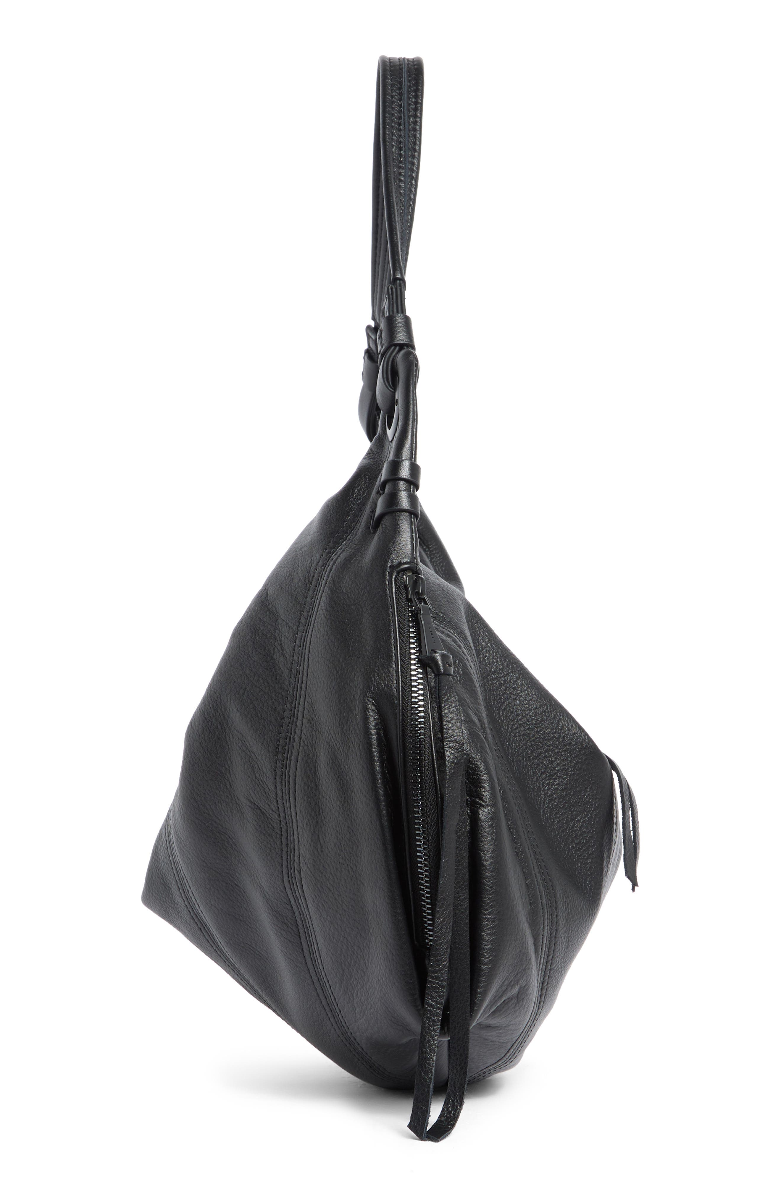 AIMEE Galaxy Hobo Bag, Alternate, color, Black