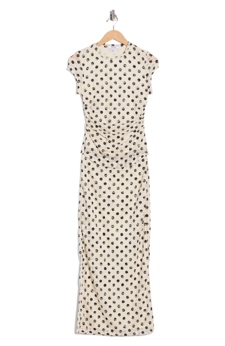 AFRM LOS ANGELES Lacey Daisy Lace Top & Skirt Set, Alternate, color, Classic Dots