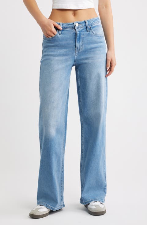 Bella High Waist Wide Leg Jeans
