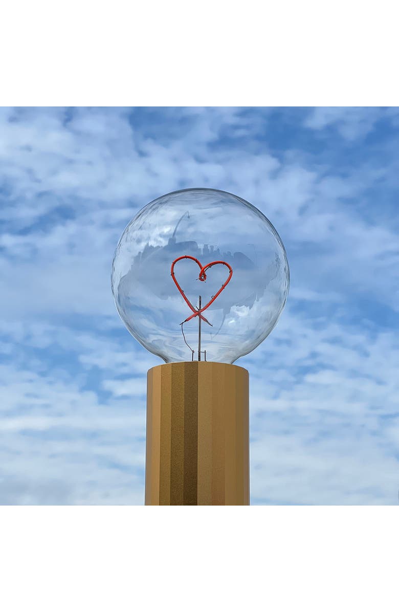 MITB Heart Portable Table Lamp, Alternate, color, Gold