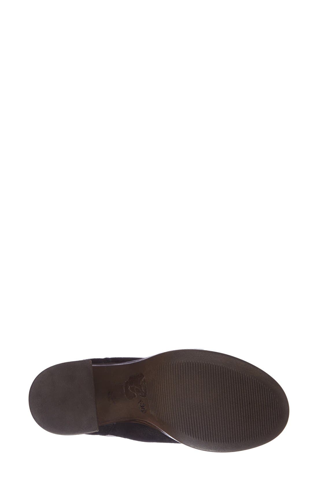 'Buddy '70s' Over the Knee Boot, Alternate, color, BLACK