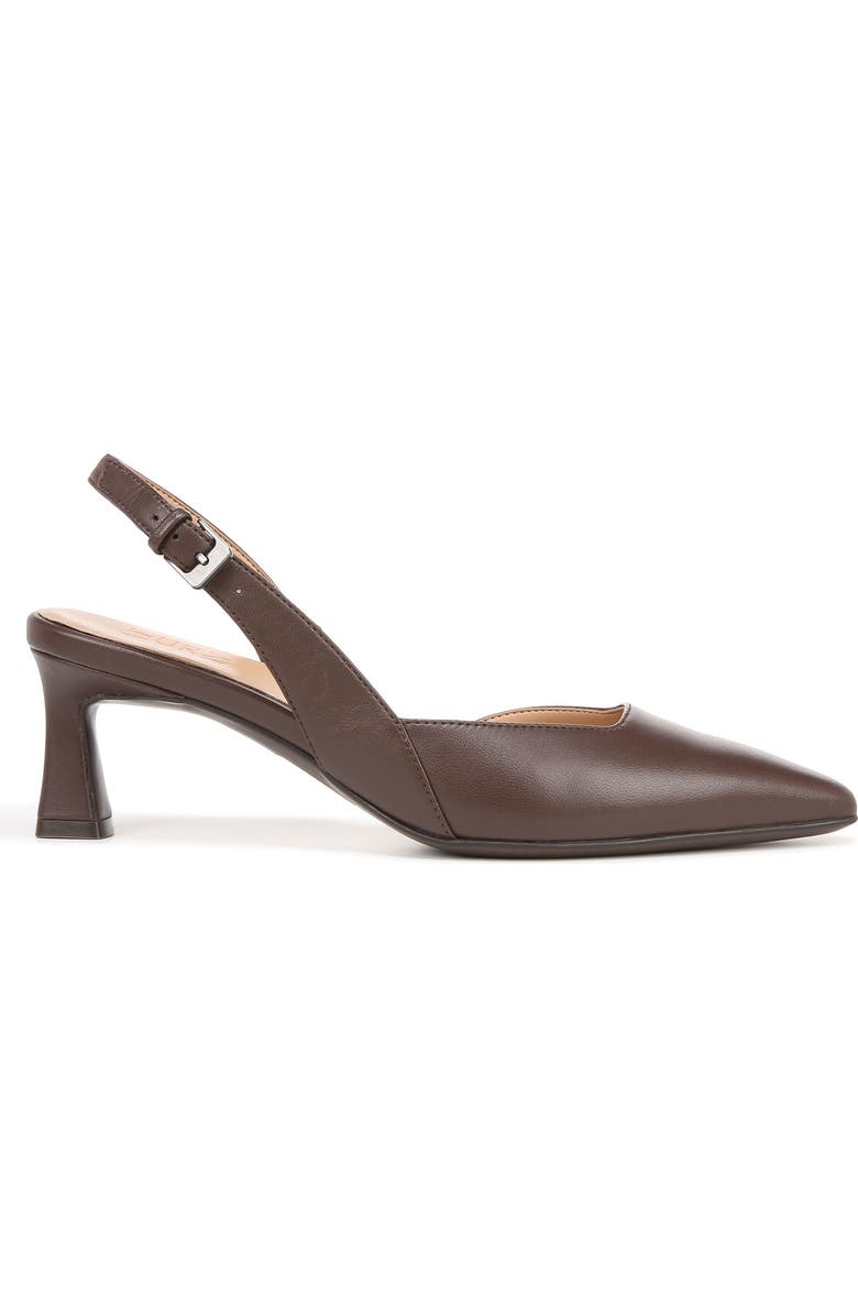 Naturalizer Dalary Slingback Pump - Wide Width Available, Alternate, color, Mocha Leather