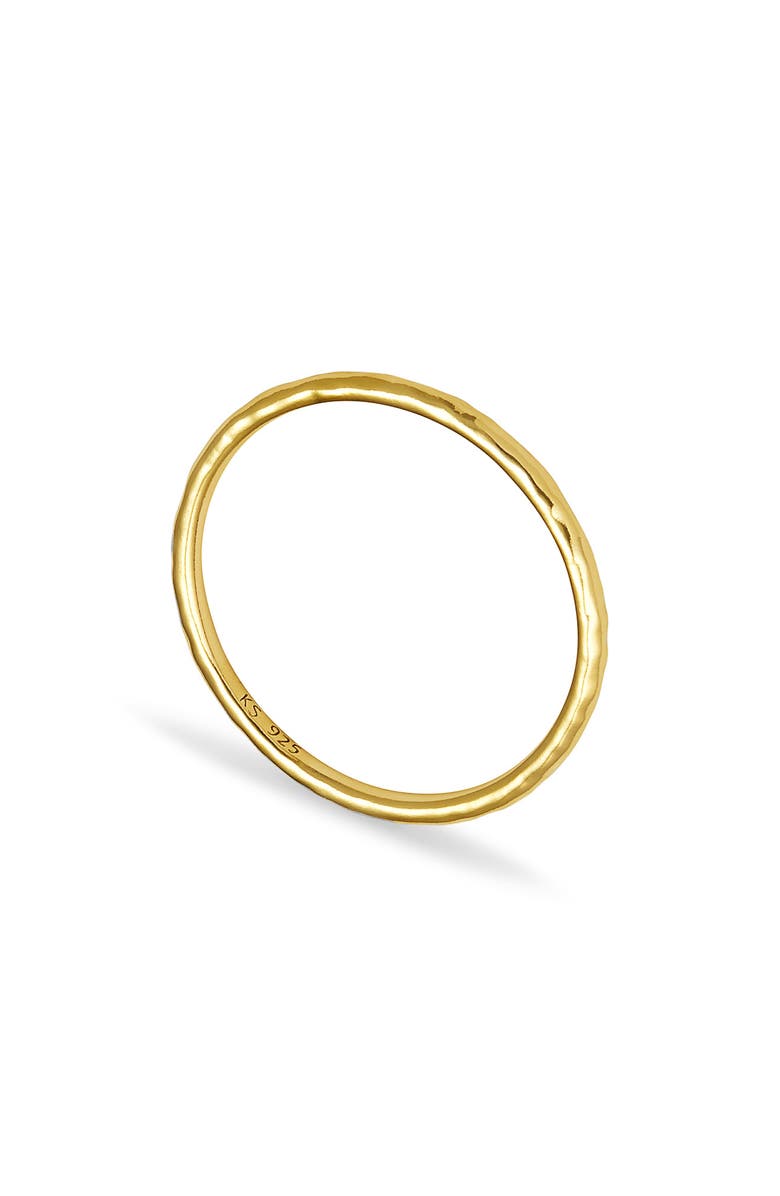Kendra Scott Larissa 18K Gold Vermeil Band Ring, Main, color, 