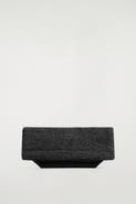 COS Folded Clutch Bag - Straw