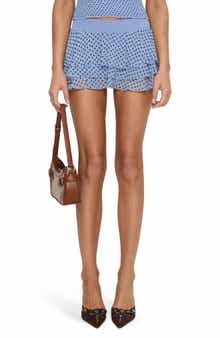 Ready to Party Polka Dot Tiered Frill Skort