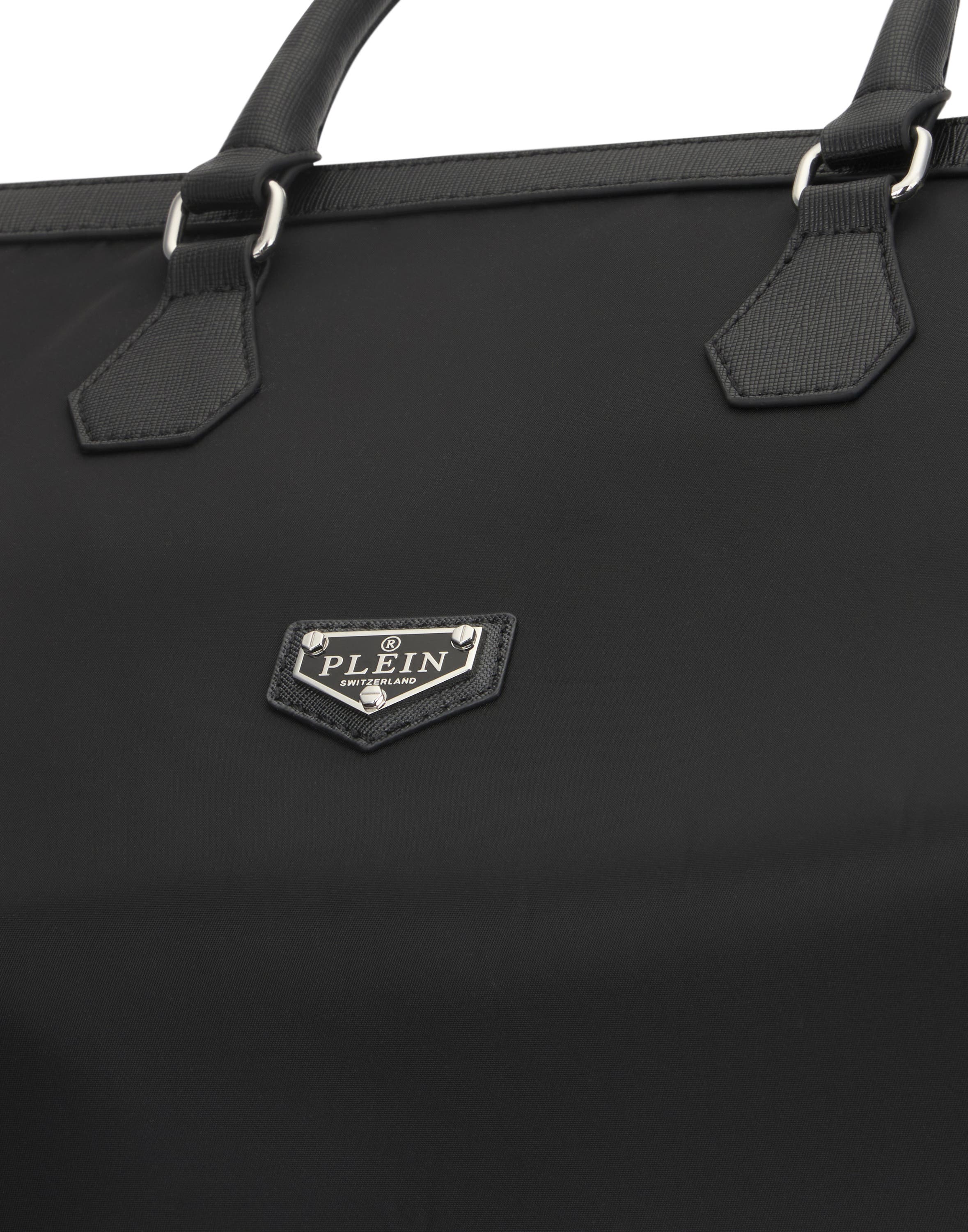 Nylon Weekend Bag Men, Alternate, color, black