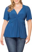 Kiyonna Abby Twist Front Top