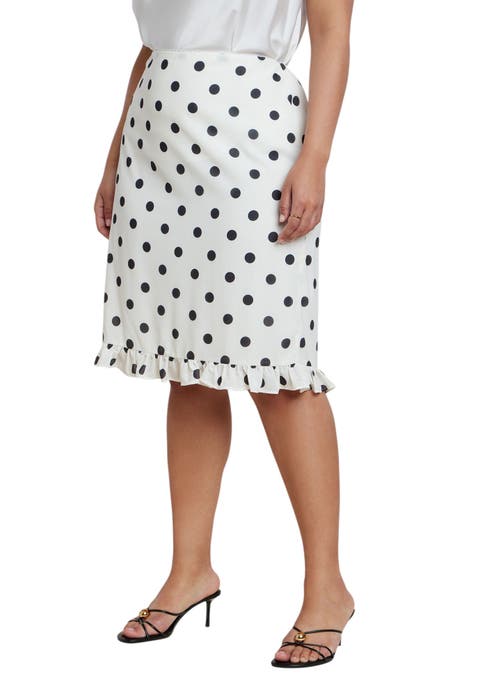Ruffle Polka Dot Skirt