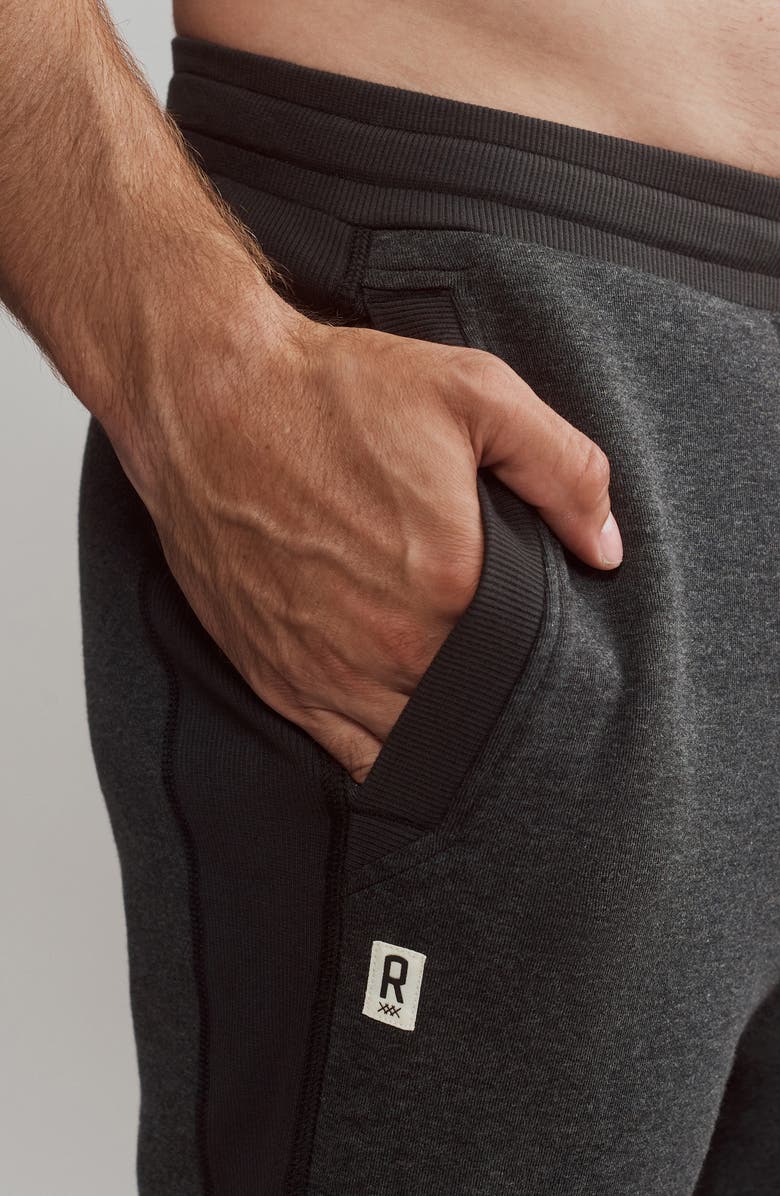 Rhone Heritage Midweight Joggers, Alternate, color, Black Heather