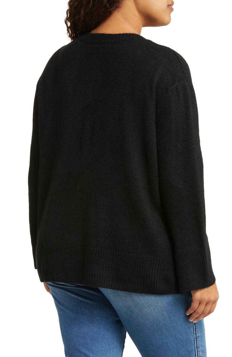 Vince Camuto V-Neck Sweater, Alternate, color, 