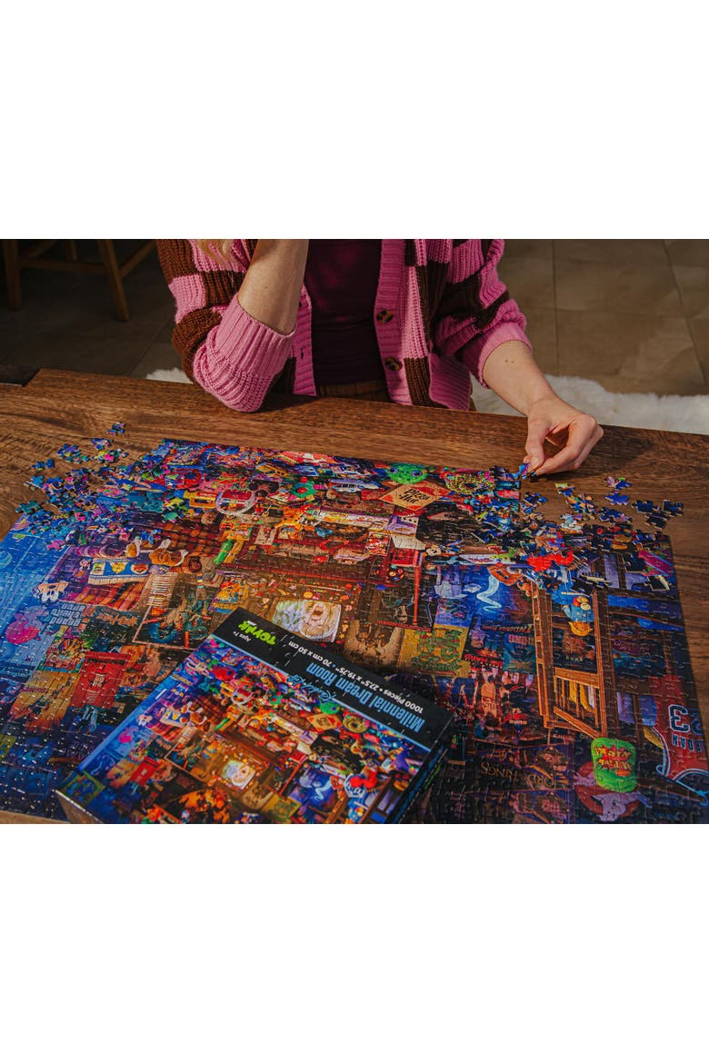 Millennial Dream Room 1000-Piece Jigsaw Puzzle By Rachid Lotf | Toynk Exclusive, Alternate, color, Multi-Color