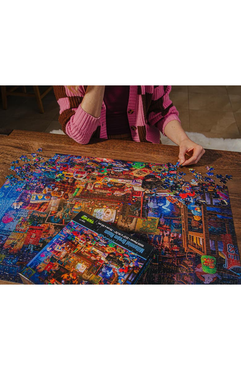 Toynk Millennial Dream Room 1000-Piece Jigsaw Puzzle By Rachid Lotf | Toynk Exclusive, Alternate, color, Multi-Color