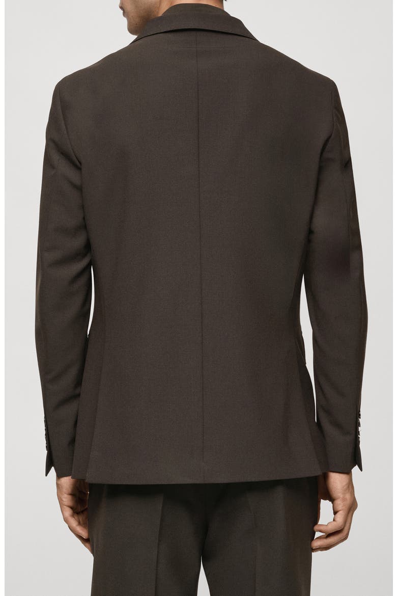 Slim Fit Wool Blend Sport Coat, Alternate, color, BROWN