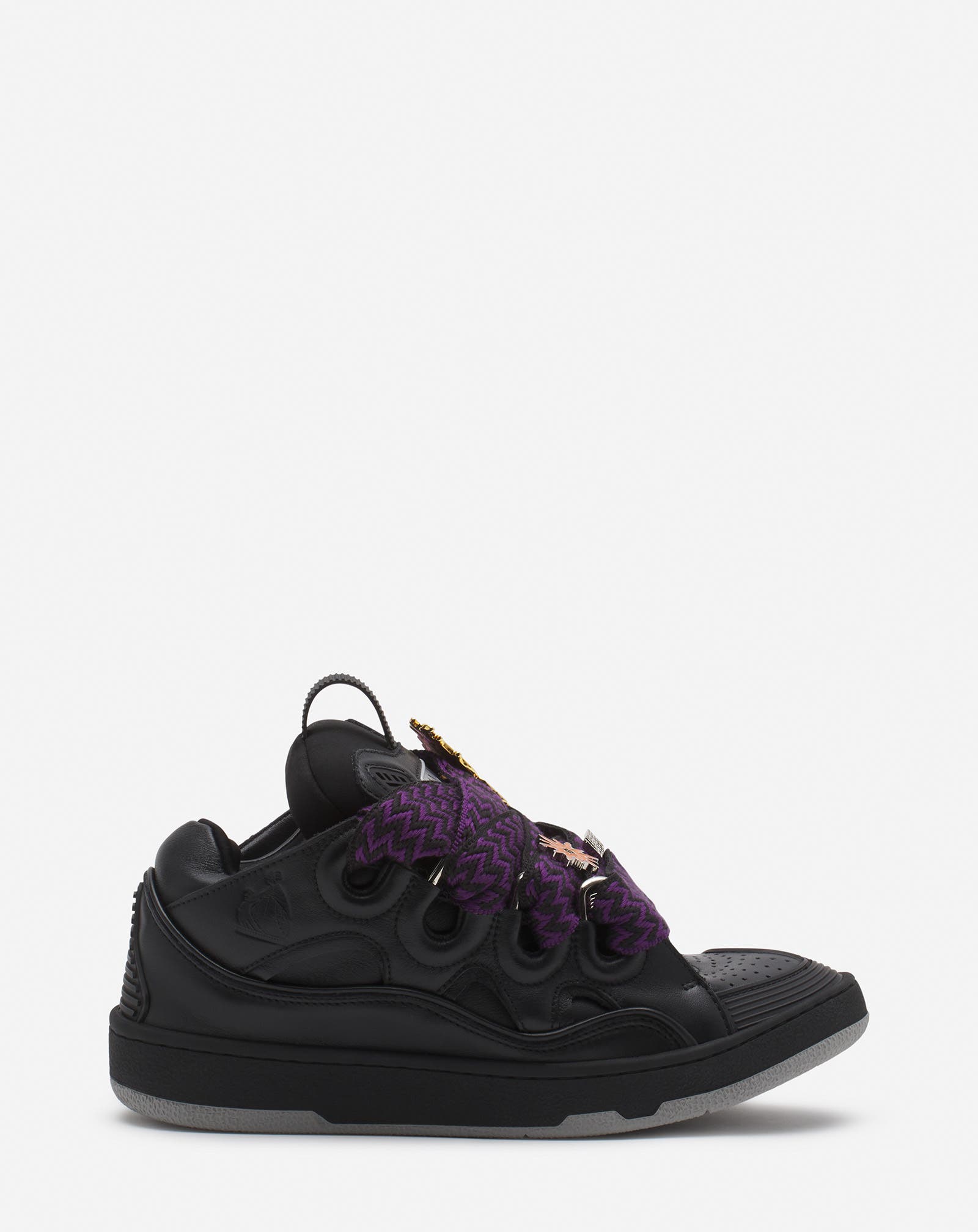 Lanvin x FUTURE CURB 3.0 LEATHER SNEAKERS FOR WOMEN, Main, color, 