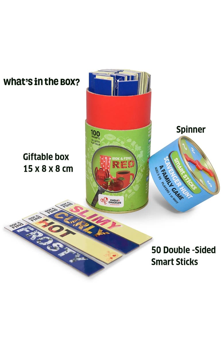 Chalk & Chuckles SMART STICKS-Scavenger Hunt, Alternate, color, NO COLOR