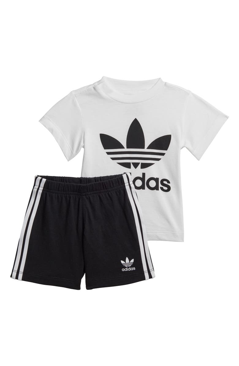 adidas Kids' Graphic Tee & Shorts Set, Main, color,