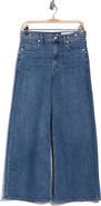 rag & bone Serena High Waist Crop Wide Leg Jeans