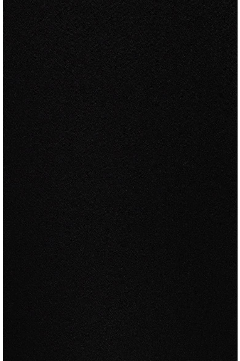 Satin Midi Skirt, Alternate, color, BLACK