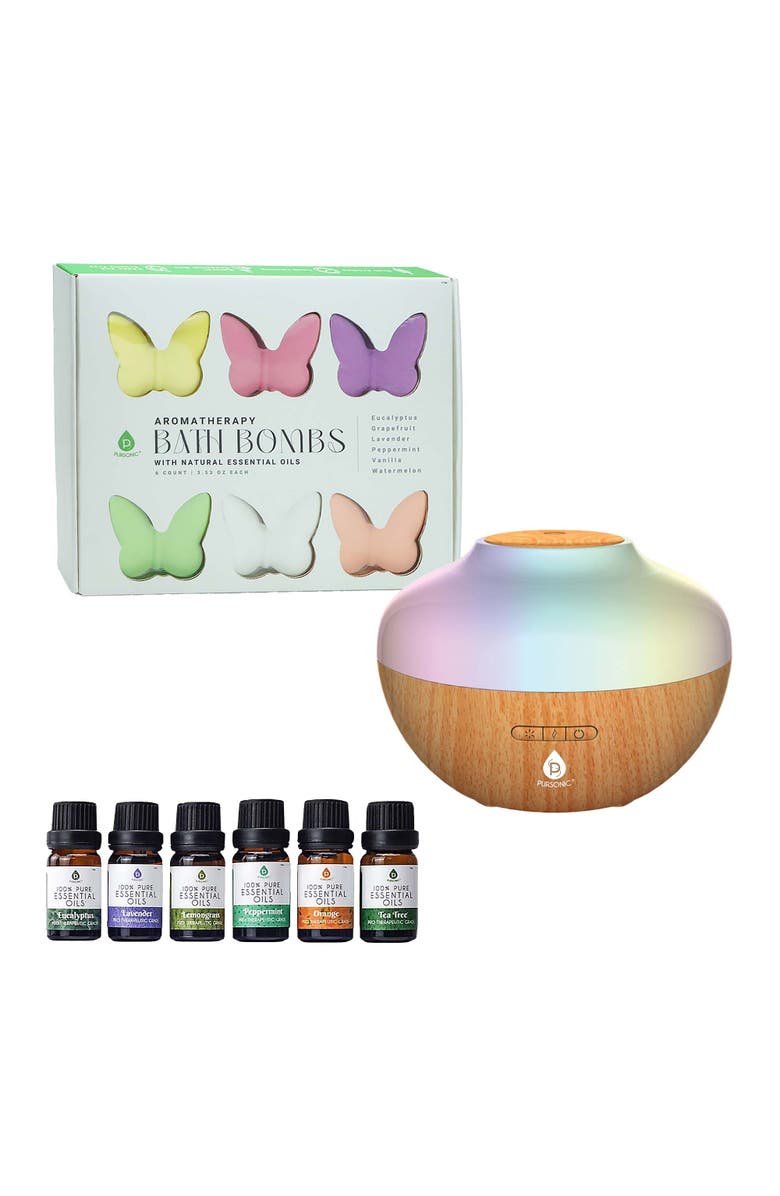 PURSONIC Aromatherapy Spa Bundle, Main, color, Multicolor