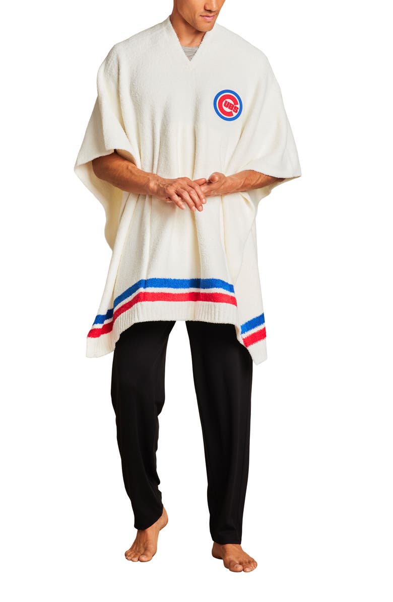 Barefoot Dreams<sup>®</sup> CozyChic<sup>®</sup> Chicage Cubs Everything Poncho, Alternate, color, Cubs Multi