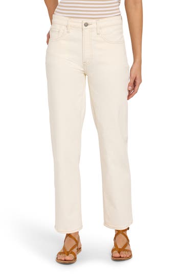 Faherty Organic Cotton Slim Straight Denim Pants