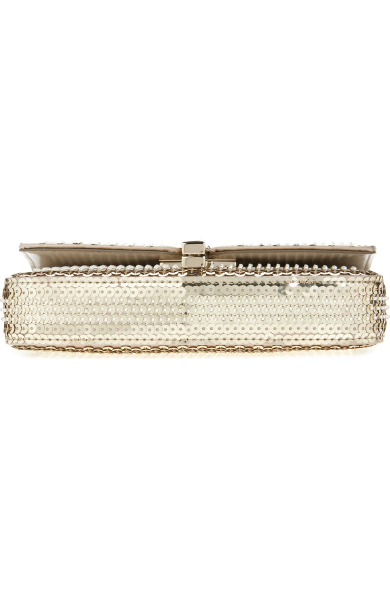 TOM FORD Mini Wallis Sequin & Bead Crossbody Bag, Alternate, color,