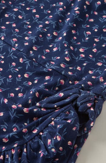 Kids' Knit Faux Wrap Dress