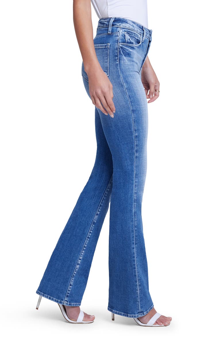 L'AGENCE Selma High Waist Sleek Baby Bootcut Jeans, Alternate, color,