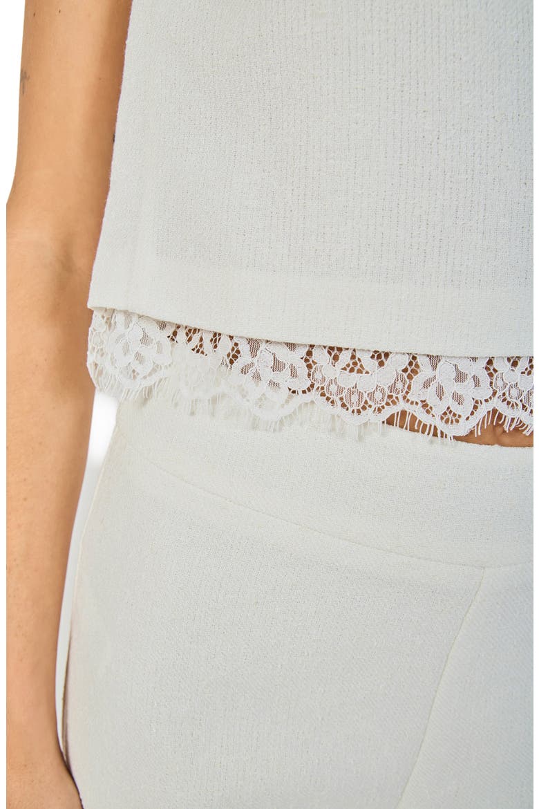 High Waist Wide Leg Pants, Alternate, color, WHITE