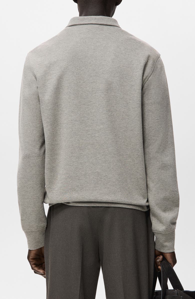 MANGO Regular Fit Quarter Zip Pullover, Alternate, color, Greige