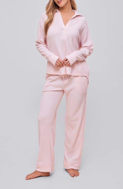 Super Soft Waffle Knit Pajamas