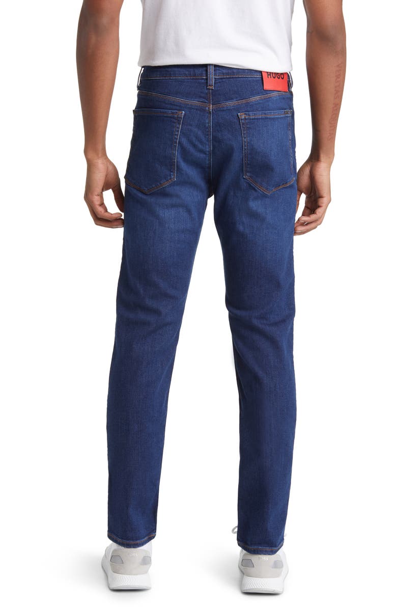 HUGO 708 Slim Fit Stretch Jeans, Alternate, color, 