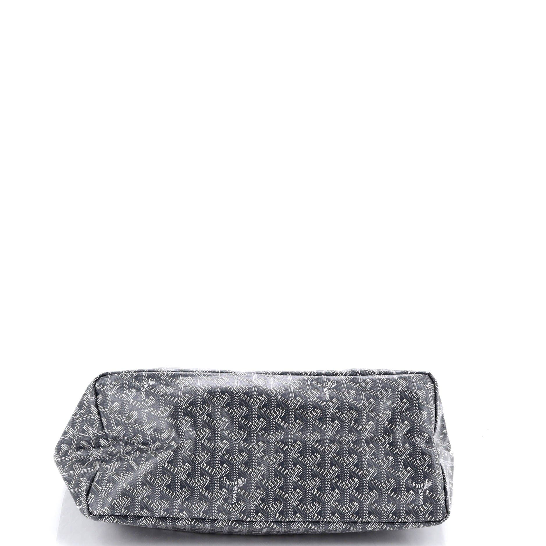 Pre-Owned Goyard Saint Louis Tote Coated Canvas PM, Alternate, color, Gray