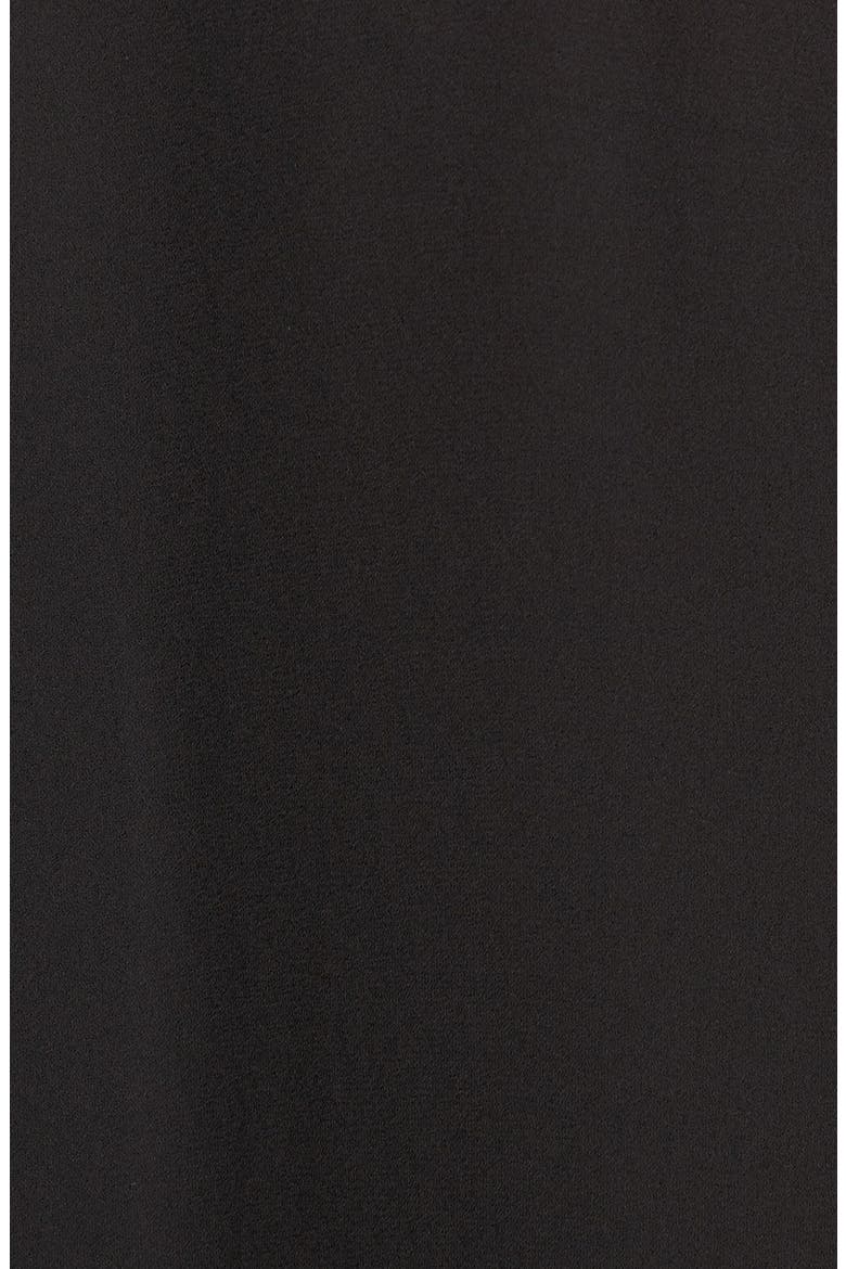 Bell Cuff High/Low Blouse, Alternate, color, BLACK