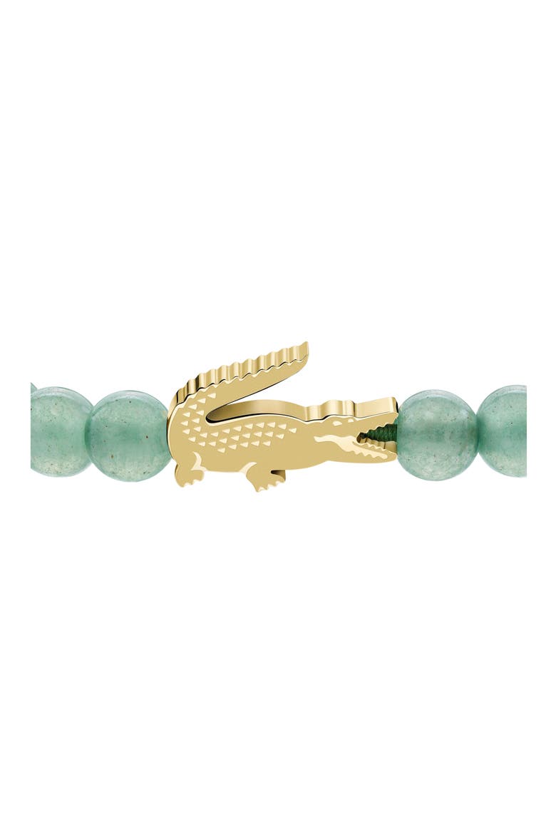 Matchpoint Beaded Stretch Bracelet, Alternate, color, GREEN