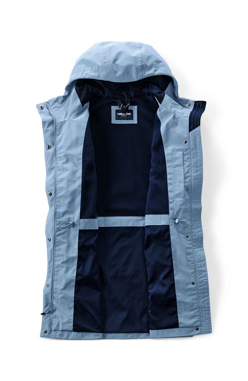 Lands' End Squall Hooded Waterproof Raincoat In Multi