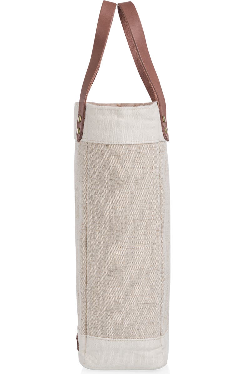 Legacy Pinot Jute Single Bottle Insulated Wine Bag, Alternate, color,