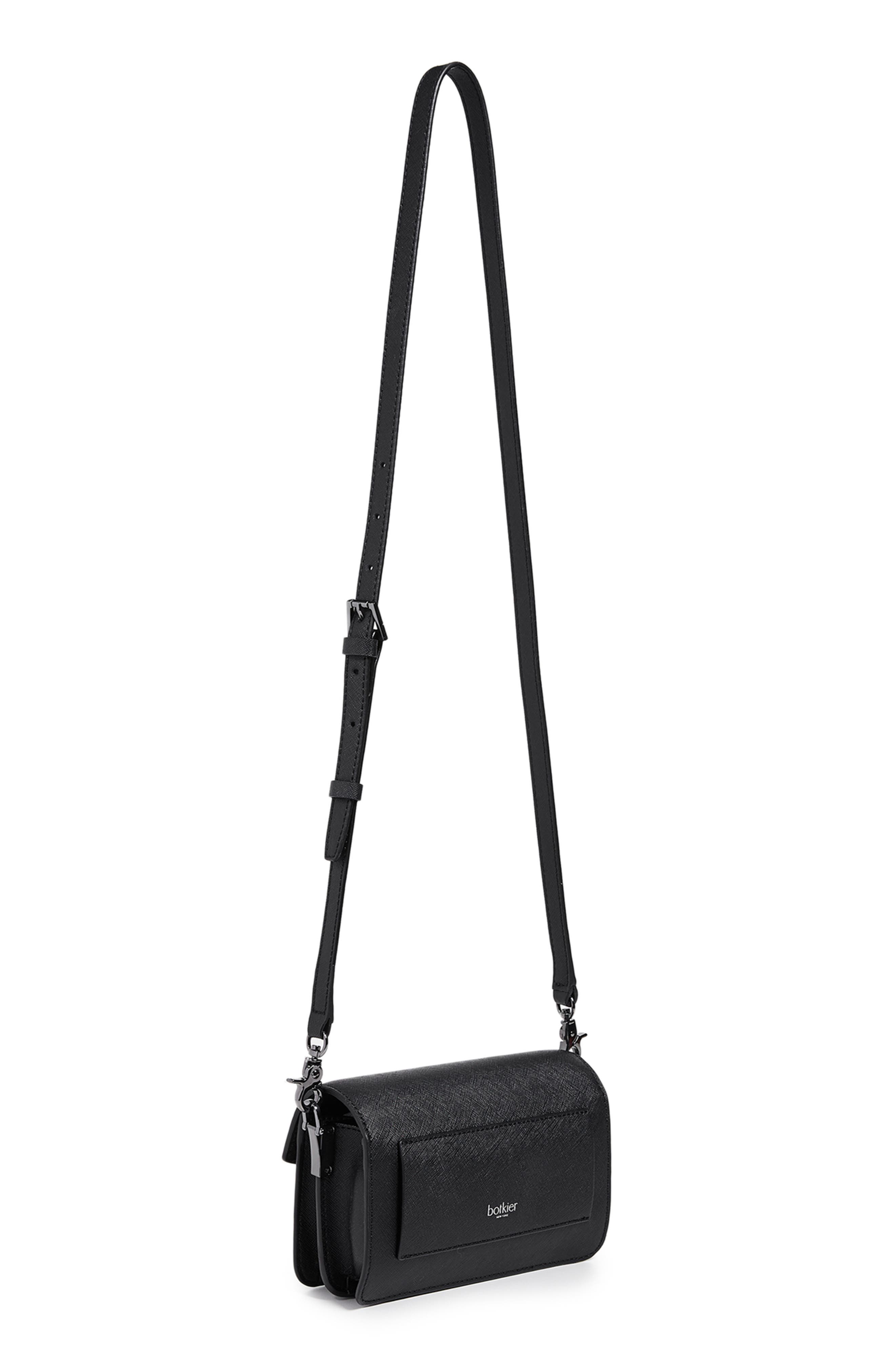 Botkier Cobble Hill Mini Leather Convertible Crossbody Bag, Alternate, color, 